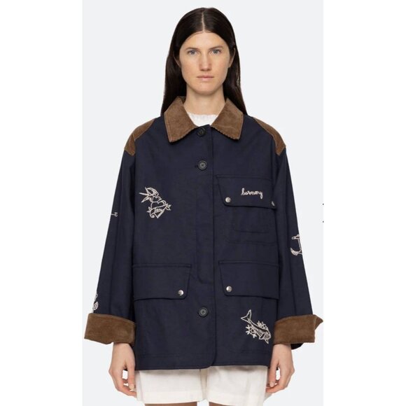 Sea New York Jackets & Blazers - Sea New York Auth NWOT Casual Clyde Barn Jacket